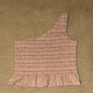 American Eagle one shoulder tank top